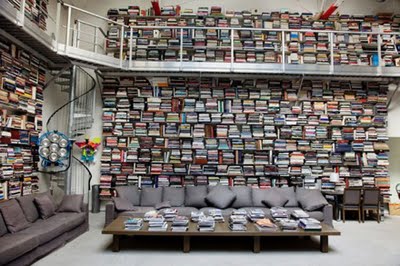 Lagerfeld’s library