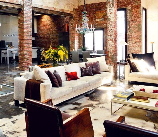 Modern Renovated Loft With Industrial Interior Design 4