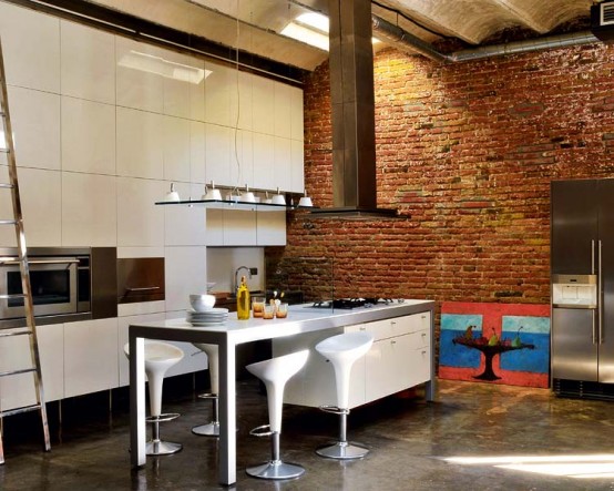 Modern Renovated Loft With Industrial Interior Design 6
