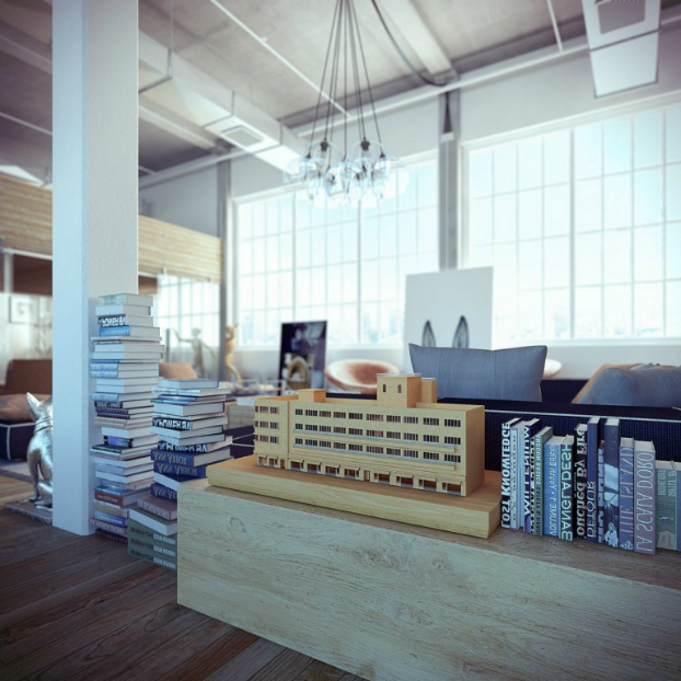 Industrial loft by ando-studio 4