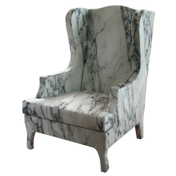 Soft Marble Armchair by Maurizio Galante2
