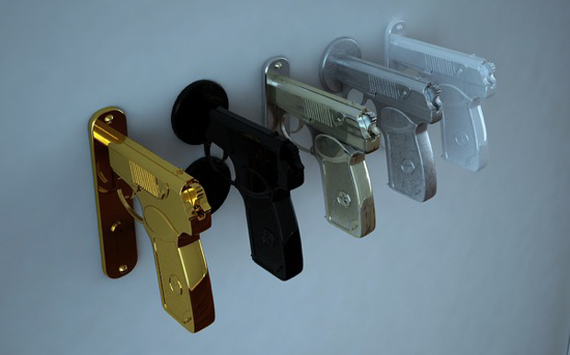 Pistol Door Handle by Nikita Kovalev 2