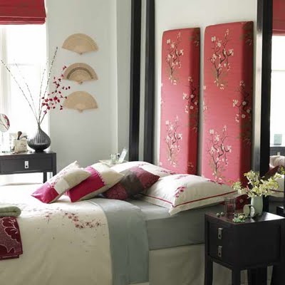 asian floral pants bedroom wall decor