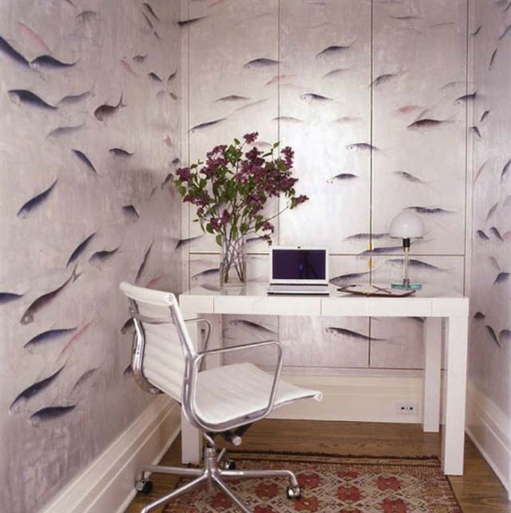 small-home-office-2 small home office for laptop 2 interior design ideas