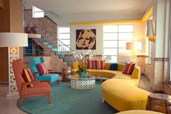 colorful living rooms ideas
