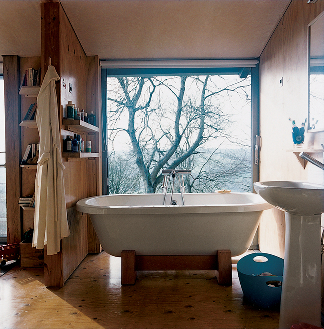 cottage bathroom with a view Piers Taylor