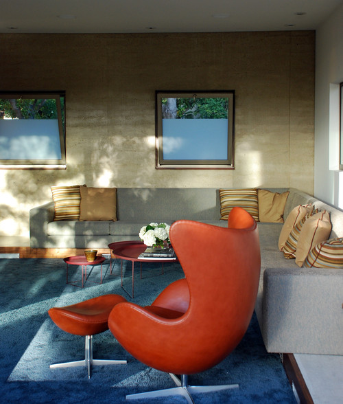 Red Living Room Interior Design Ideas 57