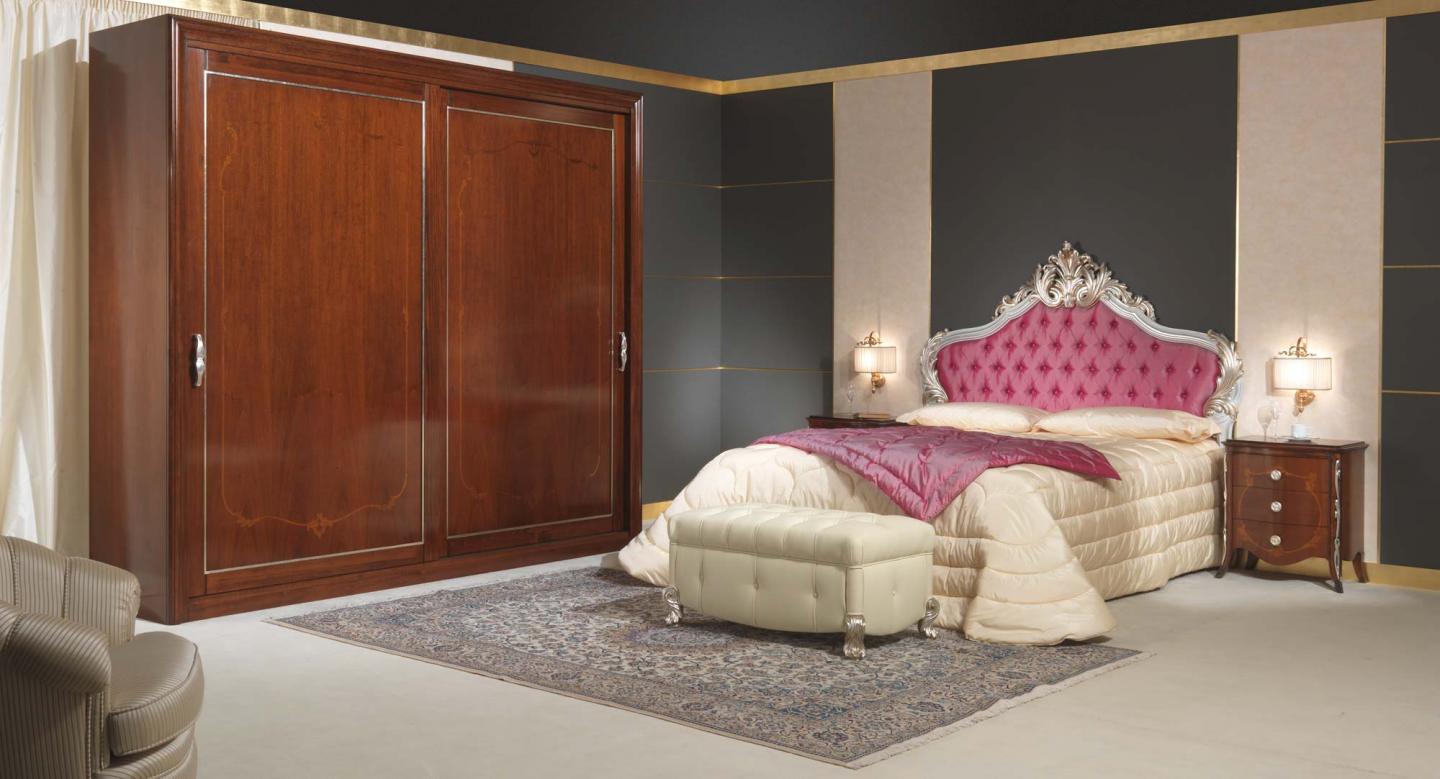 luxury master bedroom furniture. Pink and silver