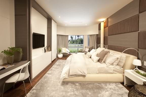 modern bedroom by dkor