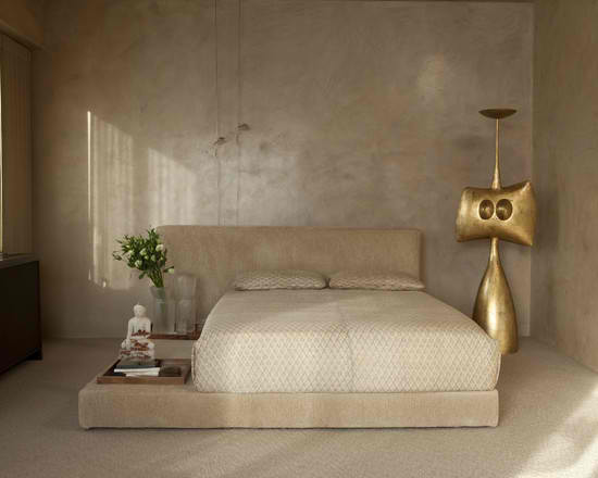 modern master bedroom neutral color