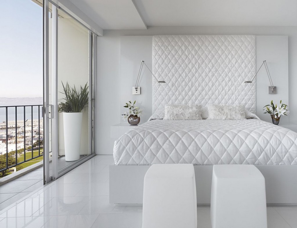 White Bedroom Decorating Ideas Modern