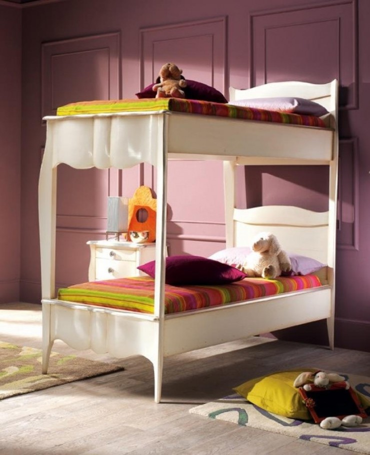 elegance girls bunk bed