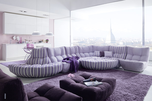 modular sofa by Chateau D’Ax 