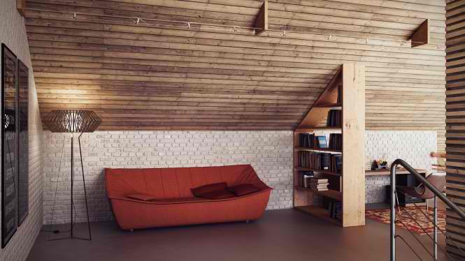 Industrial Loft 5 interior design ideas by Alexander Uglyanitsa