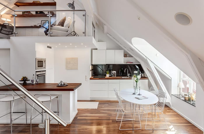 attic house interior design Amazing Attic Loft in Sweden