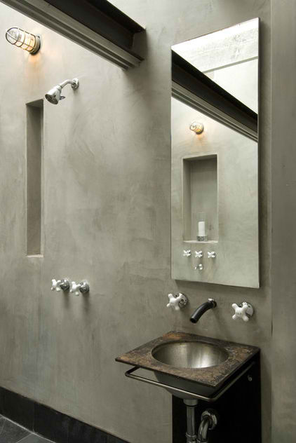 modern concrete bathroom 19