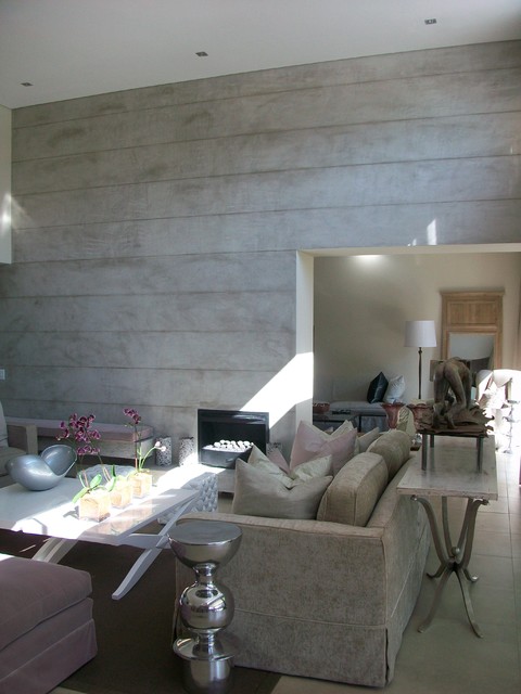 concrete living room 21
