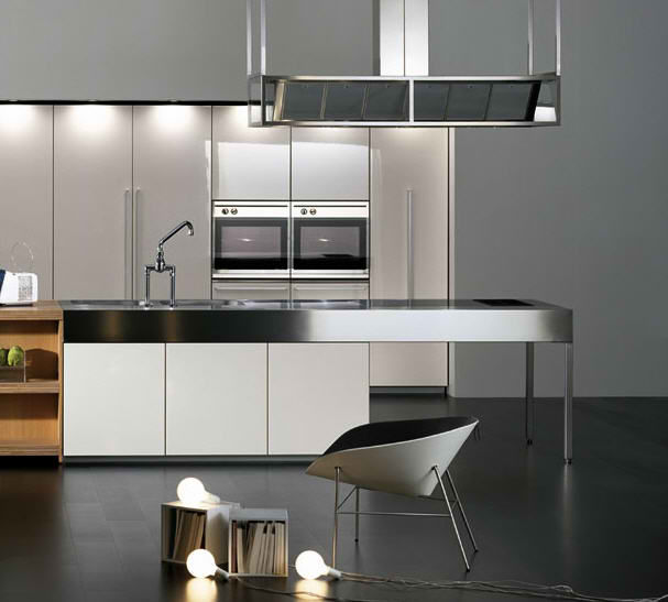 10 Stylish Aluminium-Stainless Steel Kitchen Designs | Decoholic