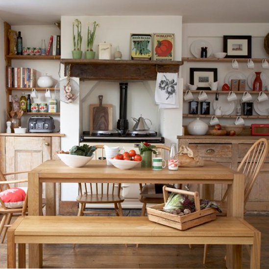 country oak kitchen design