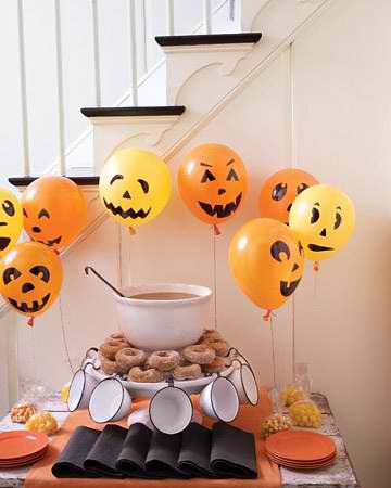 Cheap and Easy Decorating Idea for a Halloween Party