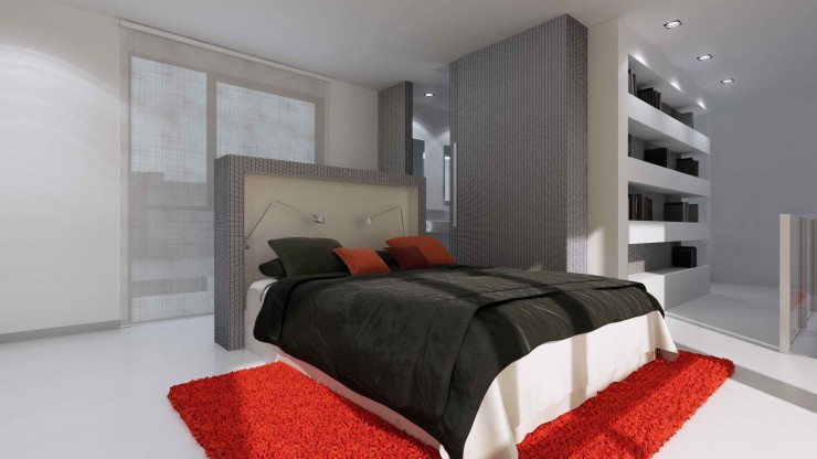 modern master bedroom design by sussana cots