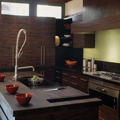 small kitchen design 16 with dark cabinets