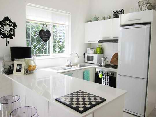 total white small kitchen design ideas