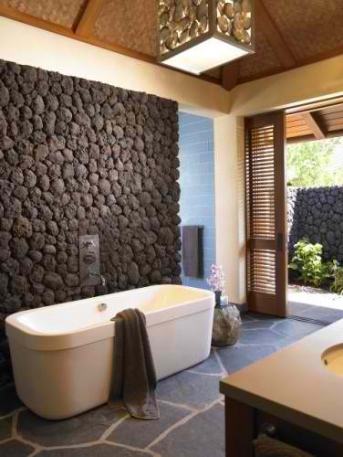 awesome stone bathroom 22 design