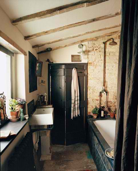 stone rustic bathroom 32 design 