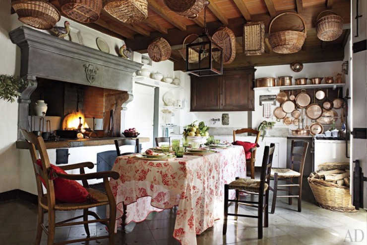 tuscan country kitchen design