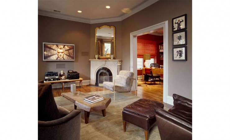 urban sophisticated living room design by Alan Design Studio