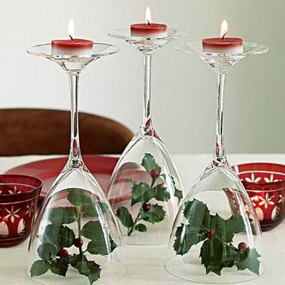 candle Christmas centerpieces 32