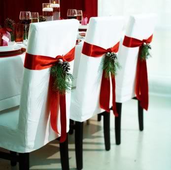 christmas craft ideas decorating dining chair