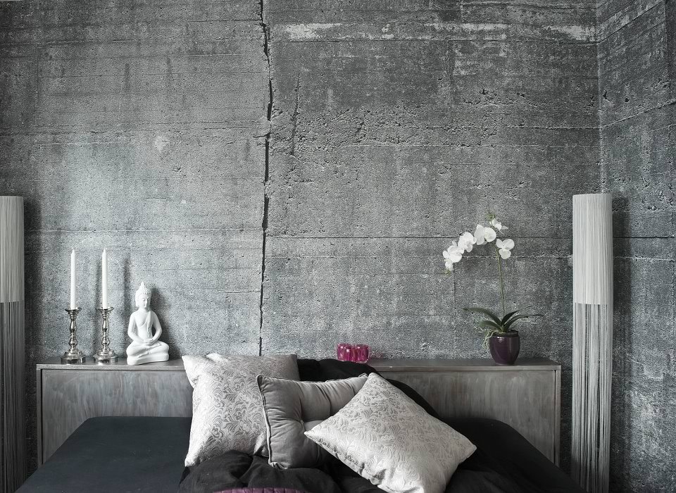 Concrete Wallpaper Collection by Tom Haga - Decoholic