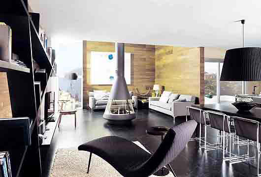 Contemporary Loft interior design by Porcelanosa