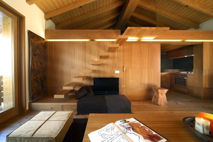 Modern Wood House interior design by Studio Fanetti3