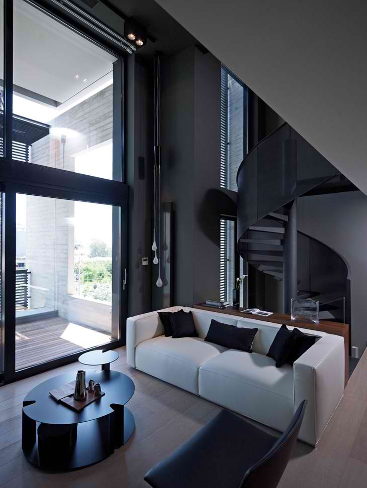 Urban Loft interior design by Alpha Land3