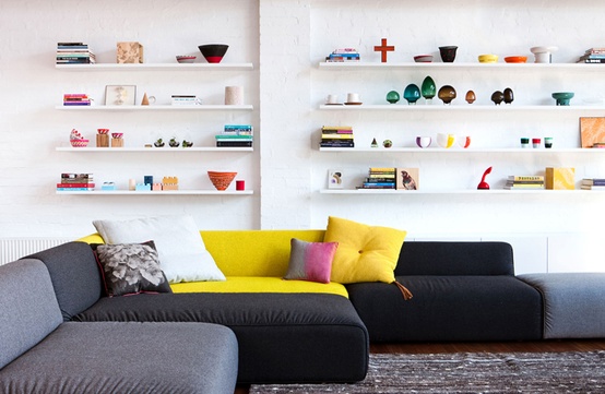 21 Floating Shelves Decorating Ideas, Living Room Shelving Ideas