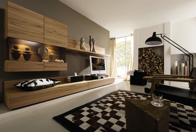 Earth Tones Living Room 8 contemporary Designs