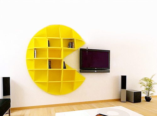 Pacman Bookshelf 2