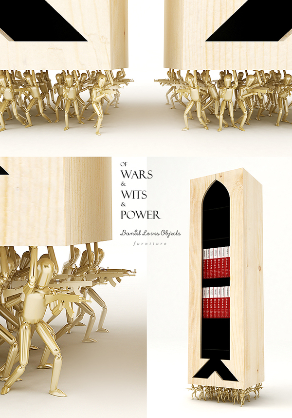 OF WARS & WITS & POWER Bookcase 