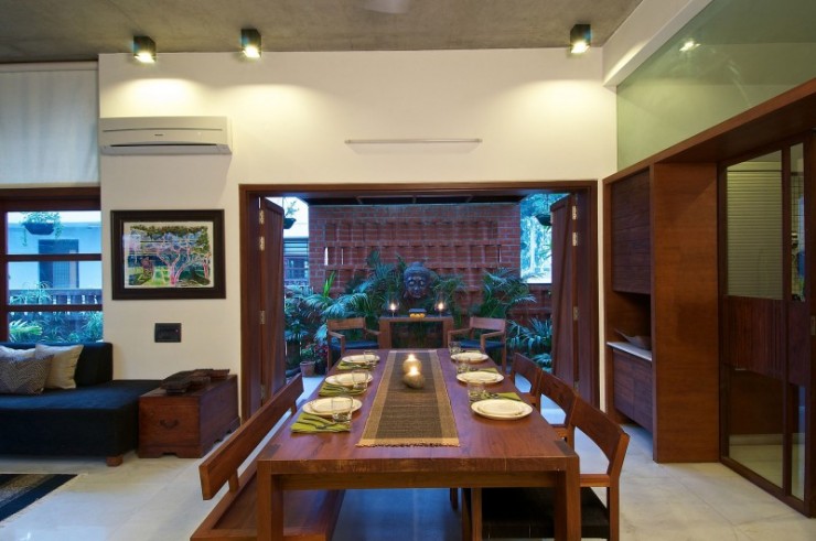 green house 4 interiors by Hiren Patel Architects 