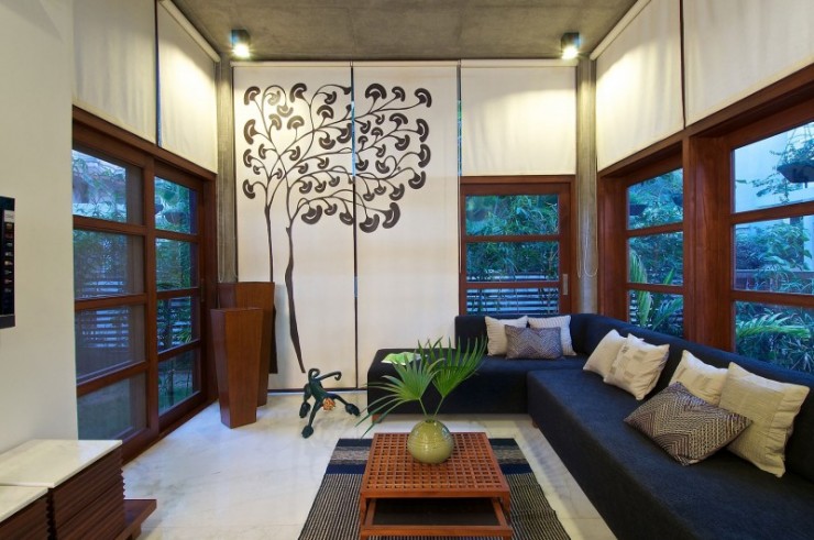 green house 5 interiors by Hiren Patel Architects 