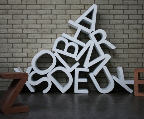 Letters Bookcase