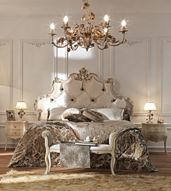 Paris Collection Rococo silk bed