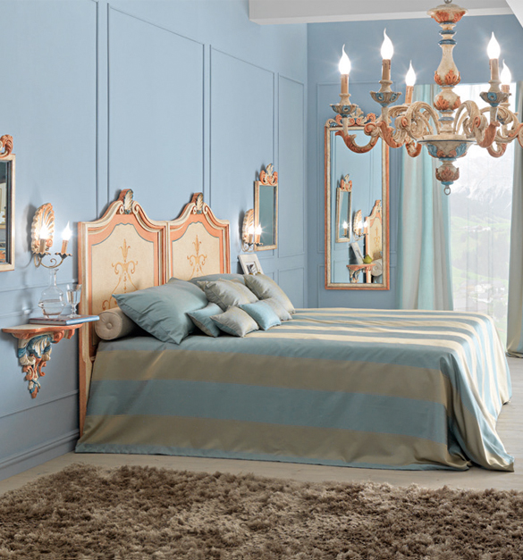 Paris Collection French painted bed
