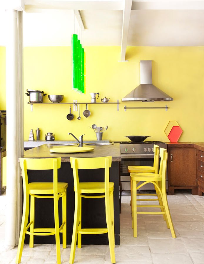 Florence Jaffrain's Colorful House interiors 4