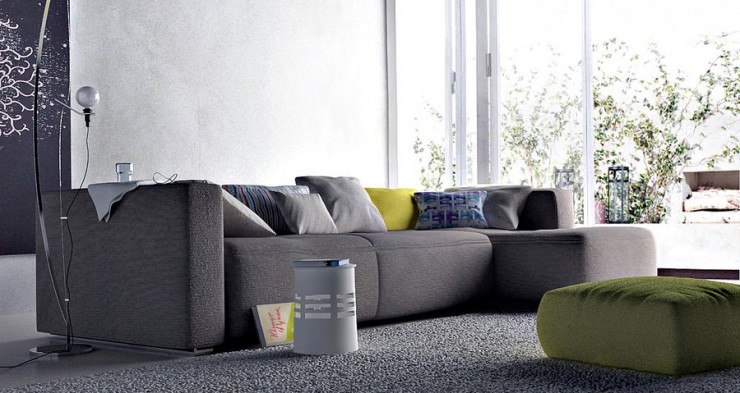 grå möbeldesign