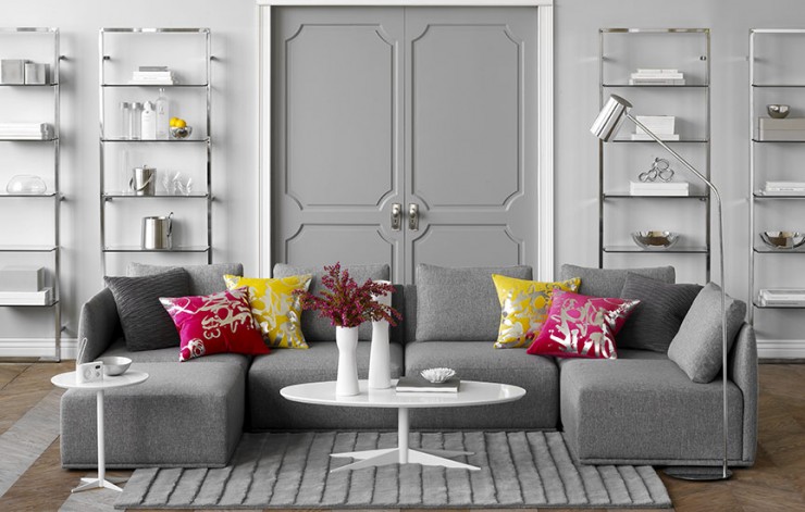 grey living gray rooms couch decor accessories designs decoholic inspiration inspire decorating walls interior bright friedman douglas fabulous gri koltuk