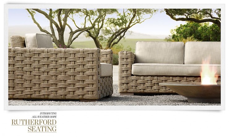 RH Outdoor Furniture 6 Collection Spring 2013